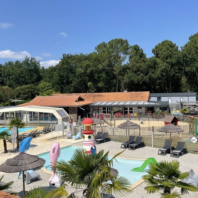 Piscines du Camping Le Paradis - Médoc