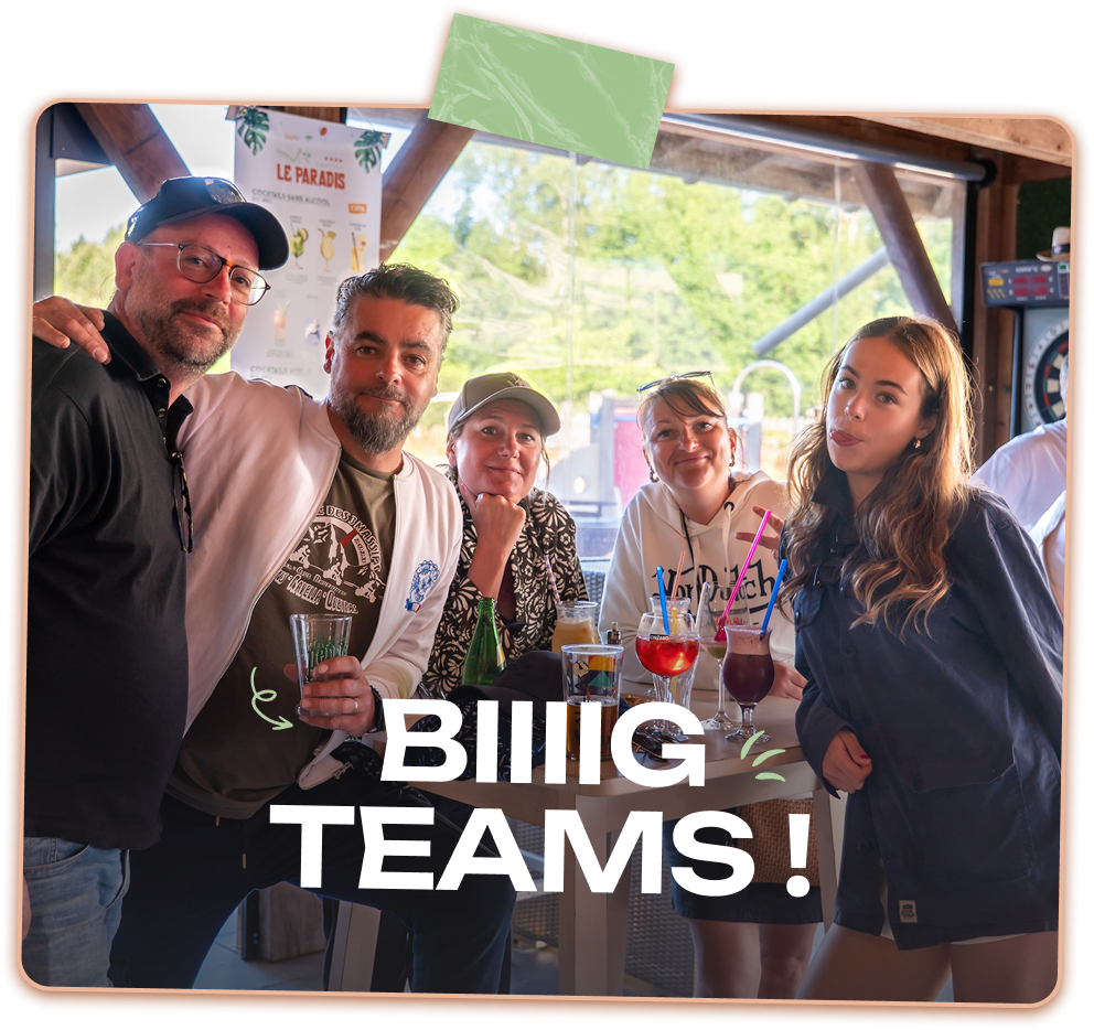 camping paradis medoc verwelkomt groepen