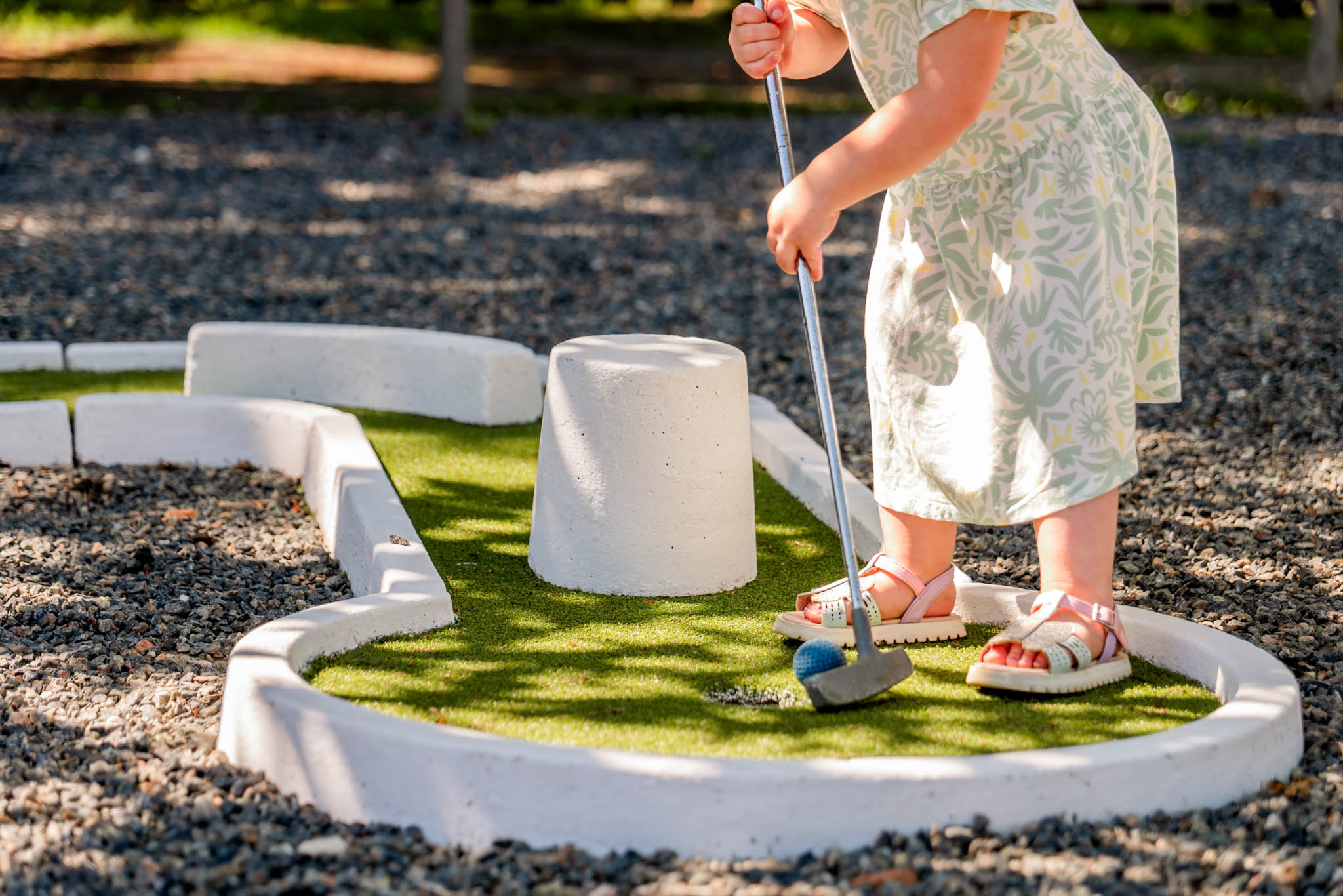 mini golf camping médoc